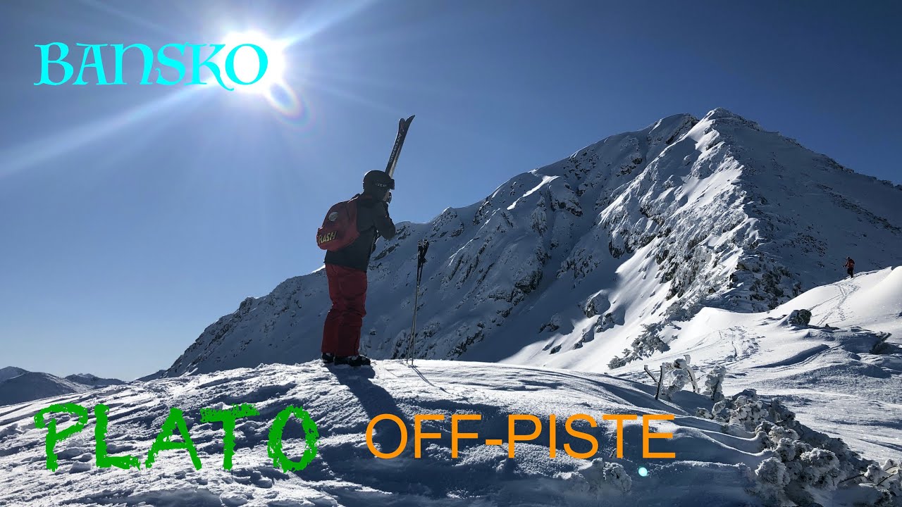 Bansko Todorka Off-Piste (4K)