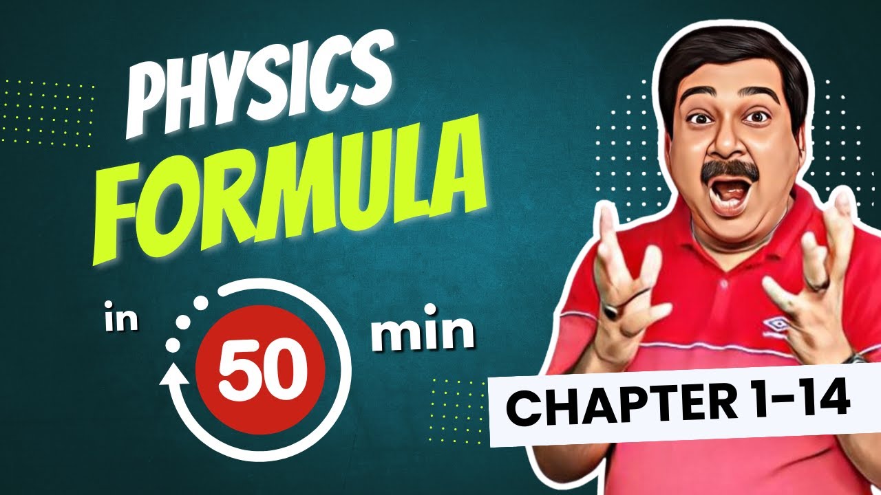 Physics Complete formula Revision of Class 12 💥Chapter 1 to 14 💥Class 12 Physics💪