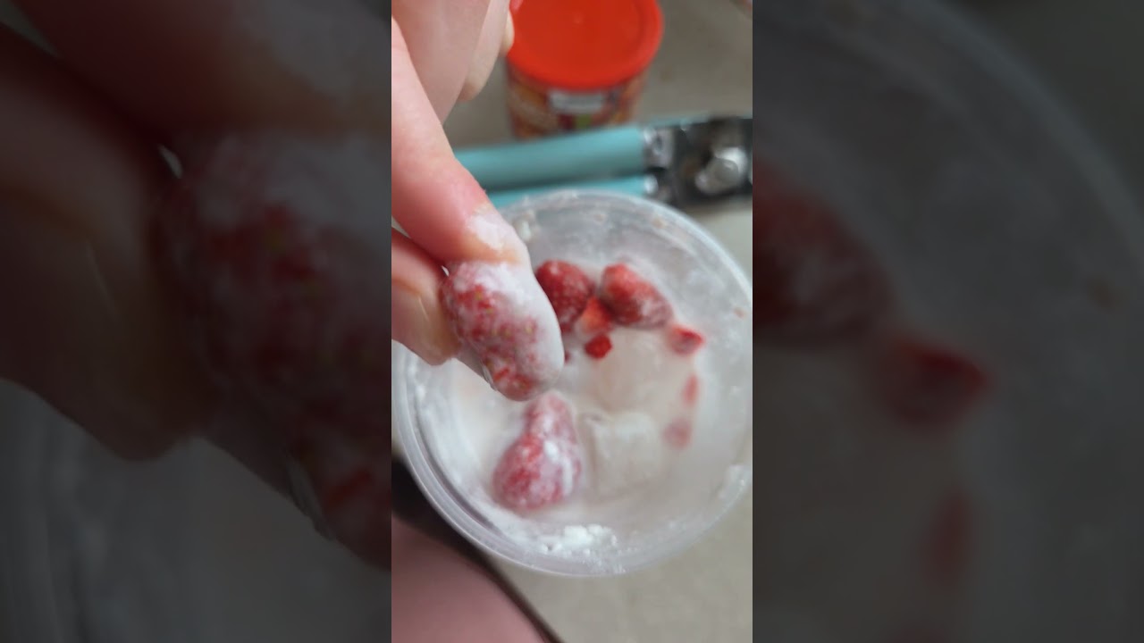 POV: Me after creating a homemade pink drink from startbucks 😌