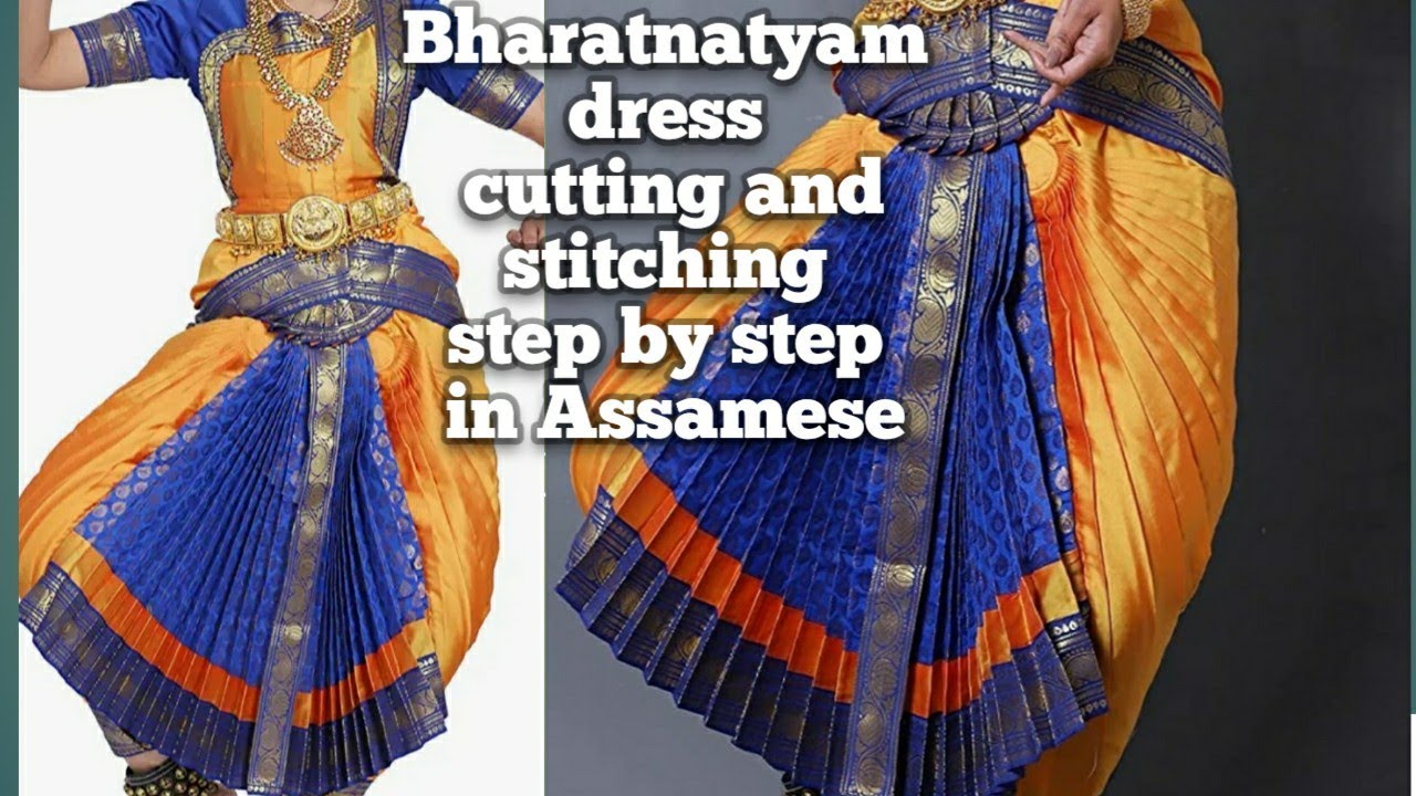 Bharatnatyam dress cutting nd stitching part-1 in Assamese/ Bharatnatyam dress/ @rimpishandwork