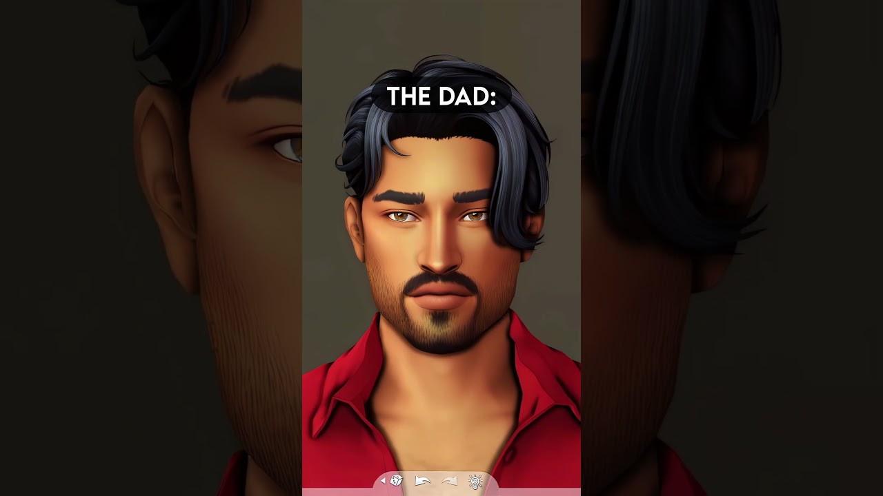 The Sims 4 GENETICS IS SO BAD 😭🤦 #shorts