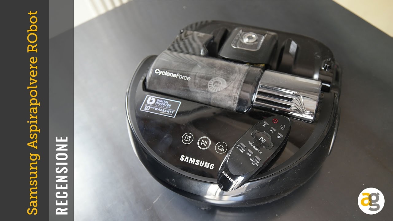 RECENSIONE Samsung PowerBOT robot aspirapolvere