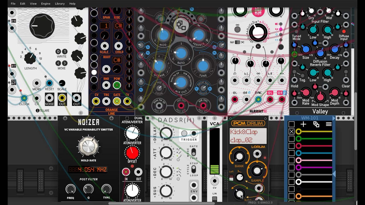 Tin Tan / VCV RACK Virtual Eurorack Synth.