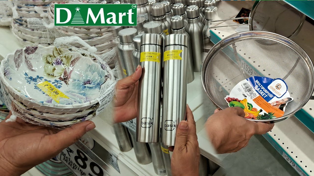 D MART All New kitchen products ! 🤩 big price drop / *ONLINE AVAILABLE* | dmart kitchen products