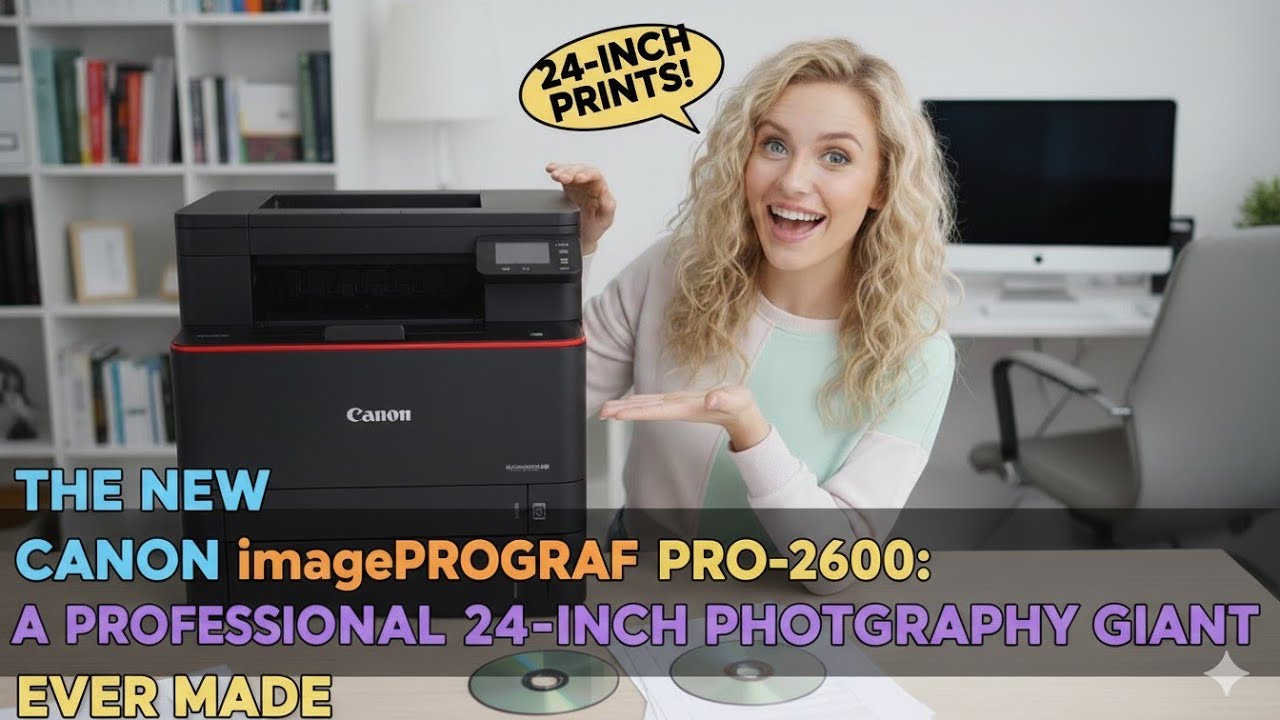 The New Canon imagePROGRAF PRO-2600: A Professional 24-Inch Photography Giant