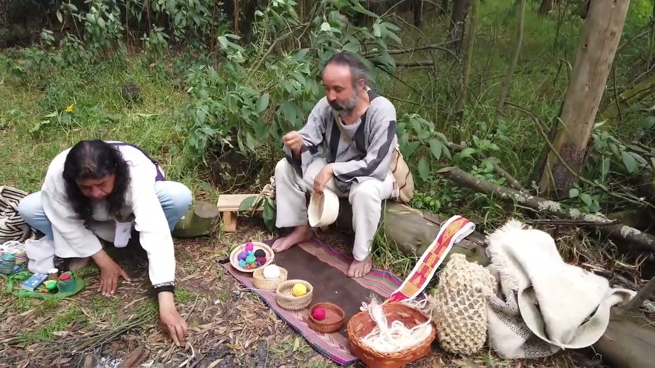 TEJIDO Y CESTERÍA TRADICIONAL ANCESTRAL DESDE LA COSMOVISIÓN MUISCA - TEJEDOR JUAN PABLO ROMERO H.