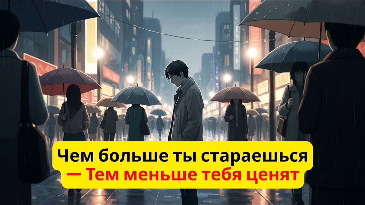 Чем больше ты стараешься, тем меньше тебя ценят — мудрая притча о самоценности!