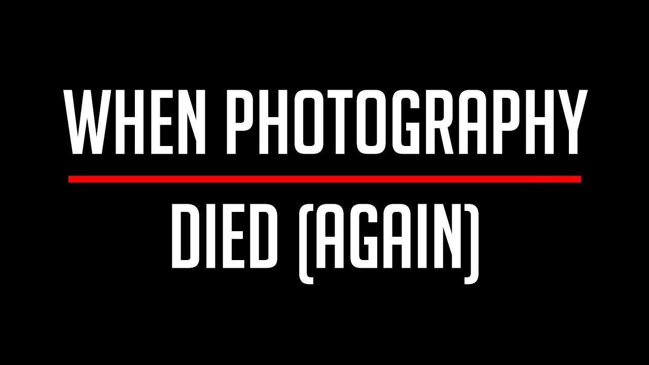 Each Time You Use A Digital Camera, You Kill Photography