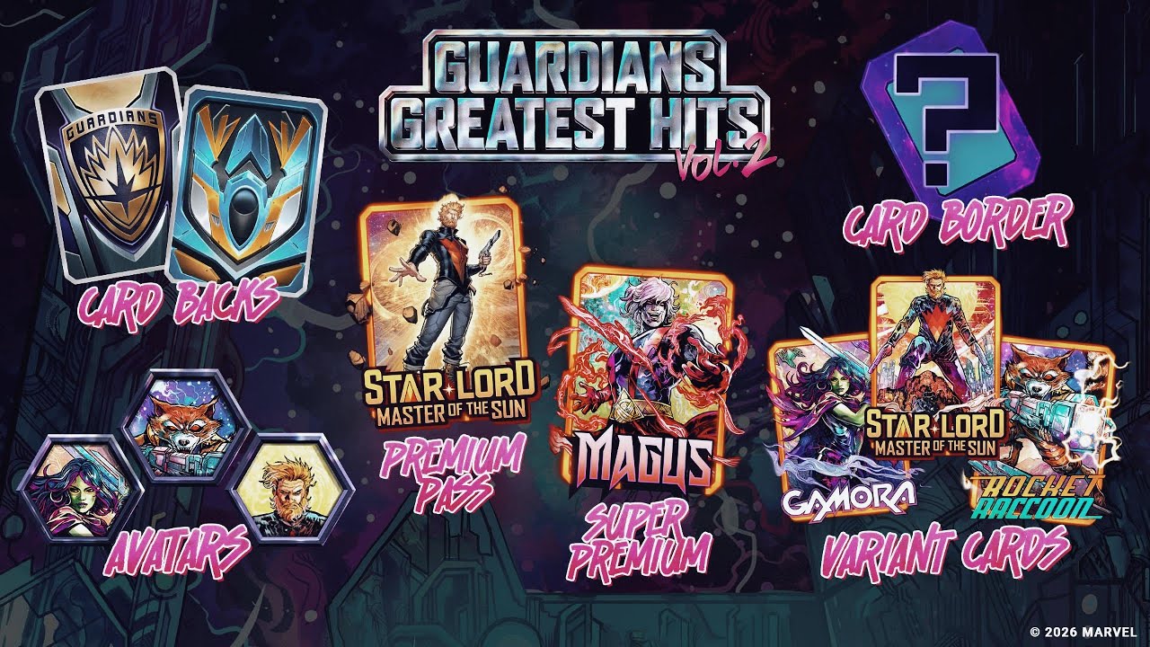GUARDIANS GREATEST HITS VOL 2 NEW SEASON PASS! SIAPA TERBAIK! Marvel SNAP Indonesia go to 1000 sub