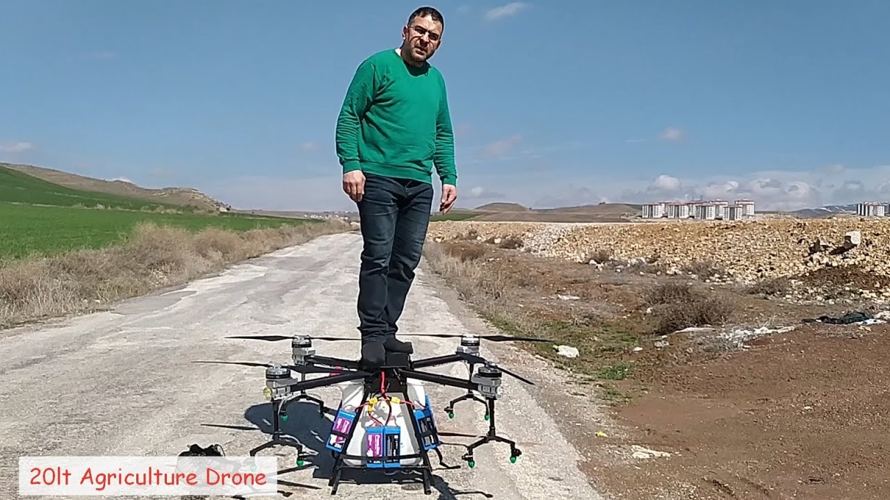 20lt Tarım Dronu Arazi İlaçlama-20lt AgriCulture Drone Land Spraying-Havas Robotic AgriCulture Drone