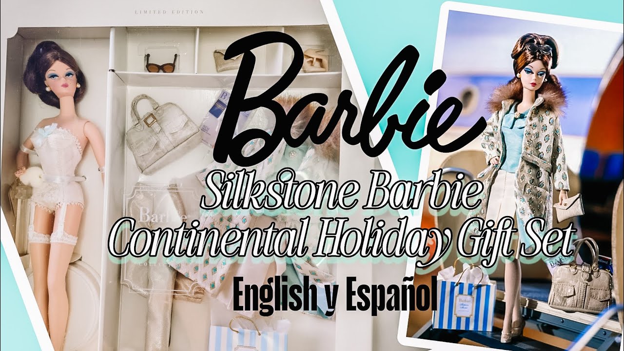 Silkstone Barbie Continental Holiday Gift Set ( English y Español )