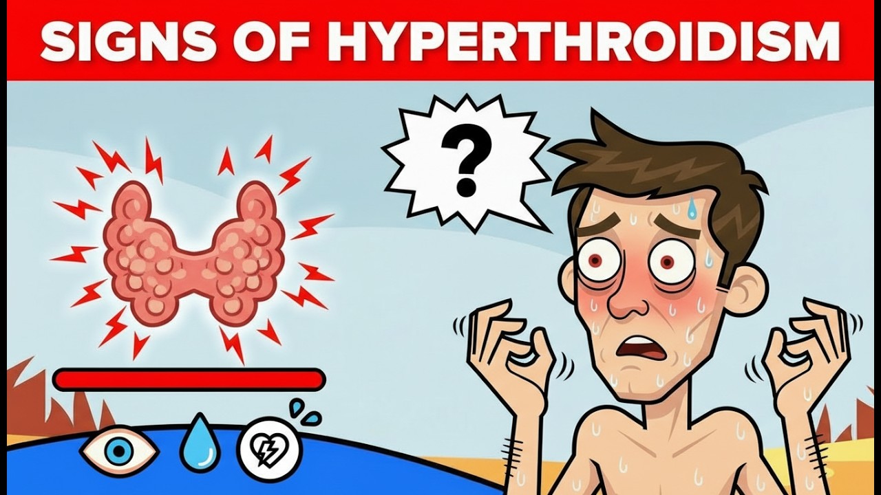 10 Signs of Hyperthyroidism (Graves’ Disease) You Should Never Ignore | Thyroid Symptoms Explained
