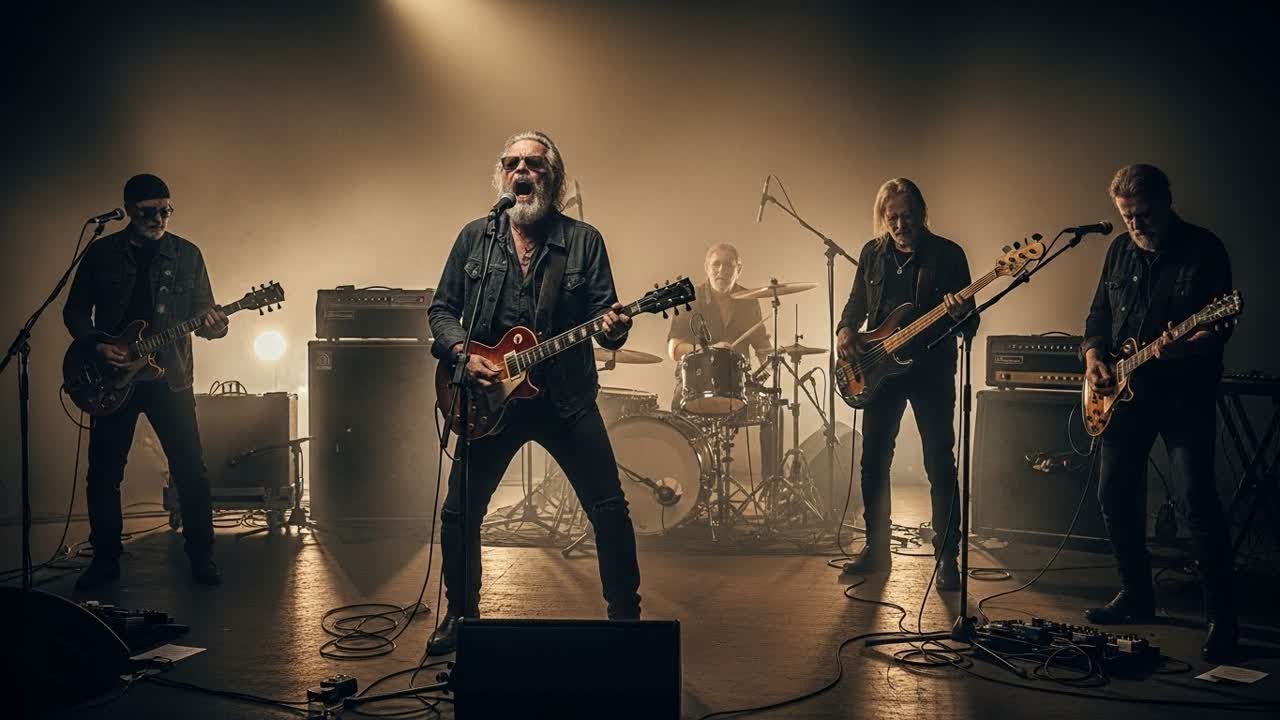 ZZ Top, Jimi Hendrix, Eric Clapton Inspired Emotional Late Night Blues Rock Style