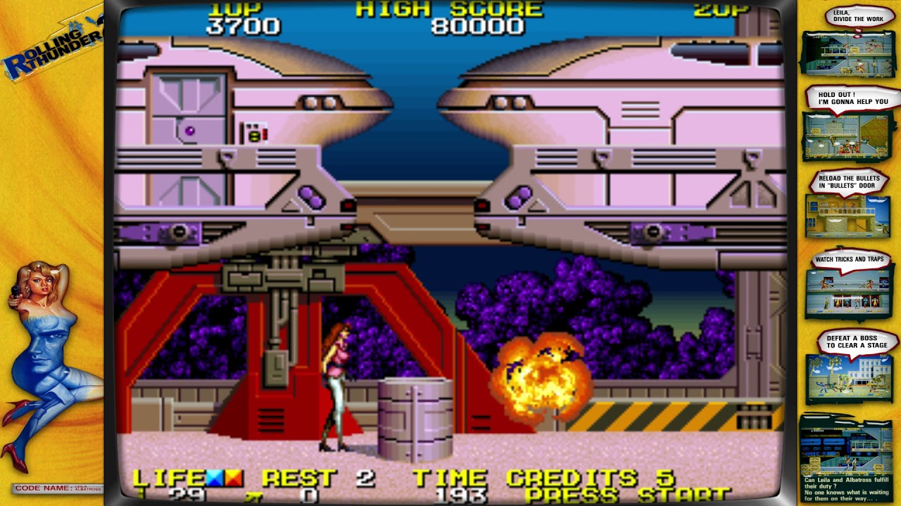 Rolling Thunder 2 (1990) Arcade