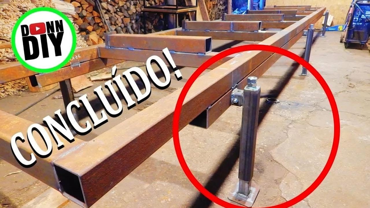 Suporte de Macaco Finalizado - Construção da Serra Fita #5