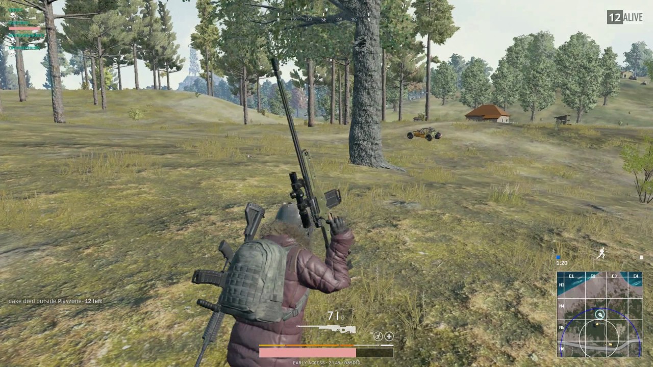 PUBG - Intense game with 12 kills (John Wick style)