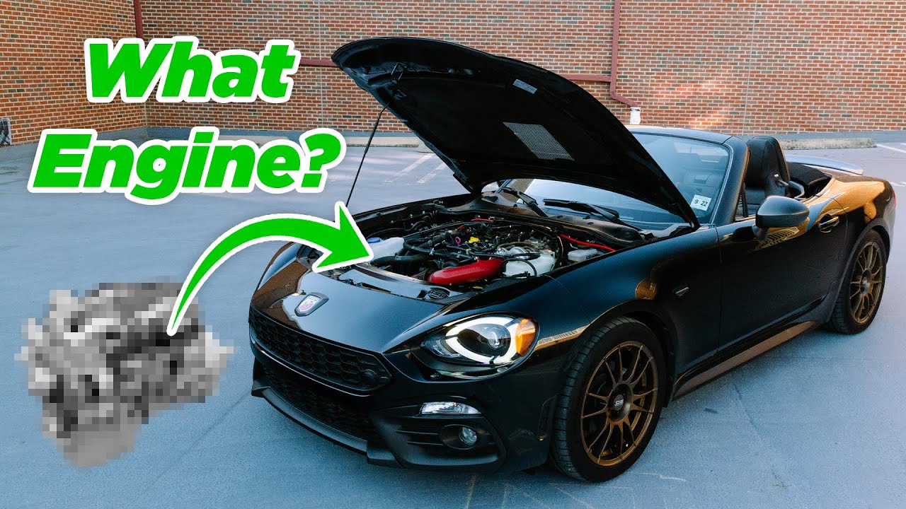 Fiat 124 Spider Abarth Engine Swap!