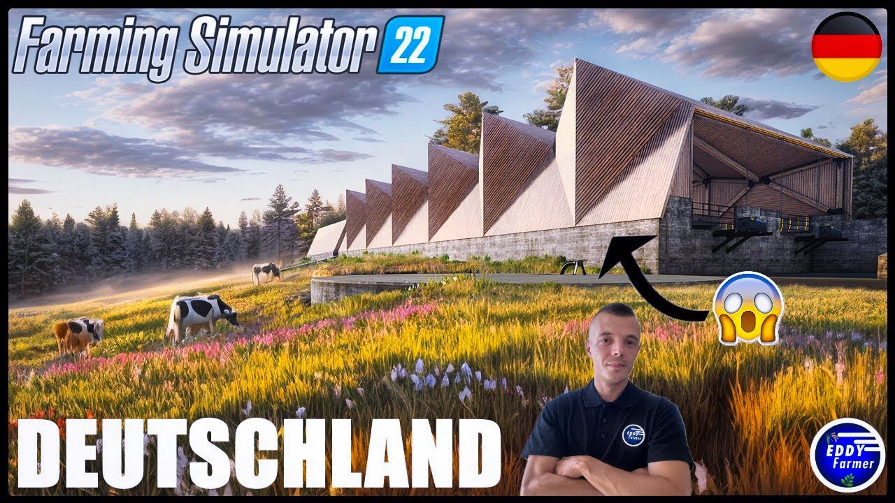 FS22 D&Eacute;COUVERTE DE LA MAP DEUTSCHLAND 🇩🇪 ELLE EST INCROYABLE 😍 BY EDOMOD (pr&eacute;sentation de map)