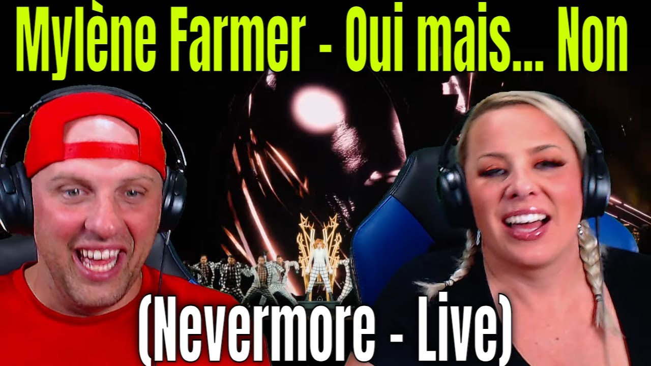 Reaction To Mylène Farmer - Oui mais... Non (Nevermore - Live) THE WOLF HUNTERZ REACTIONS