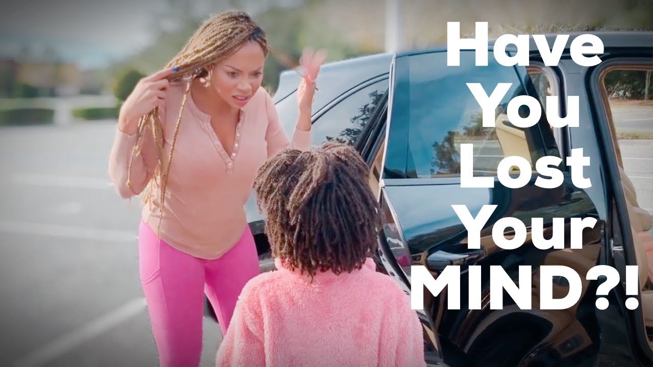 Mom Struggles in the Car, Shopping and Granny