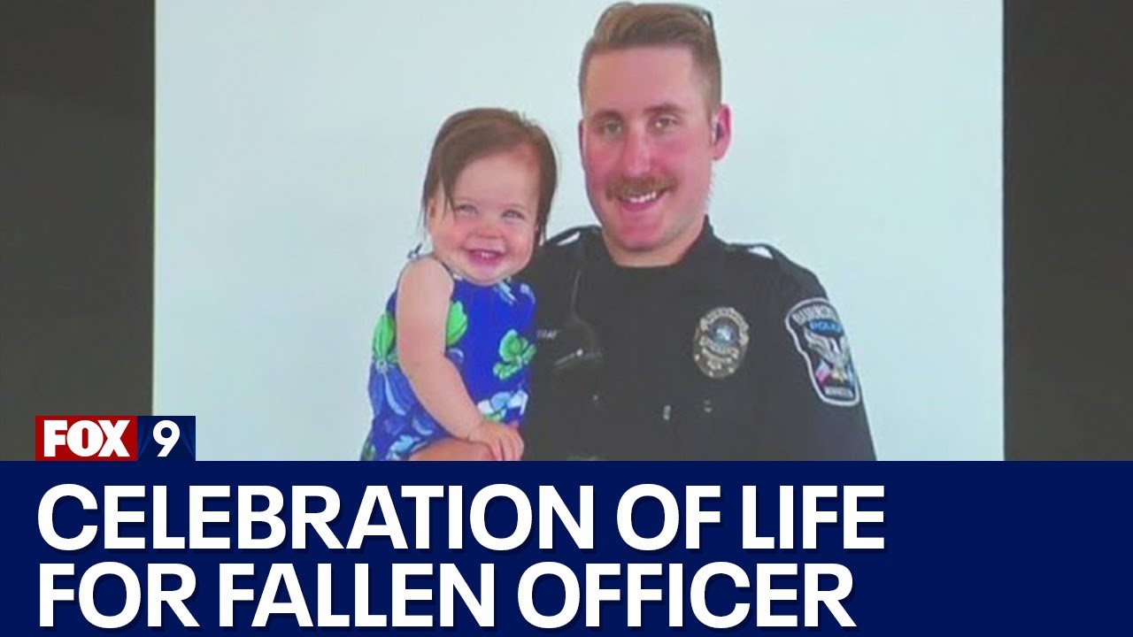 Ceremony held for Burnsville officer