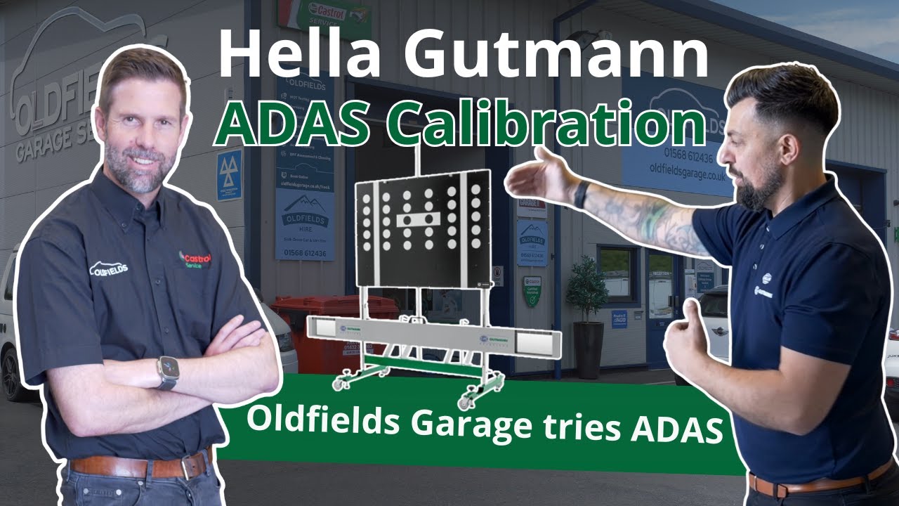 ADAS calibration explained for garages | Hella Gutmann ADAS journey begins at Oldfields Garage