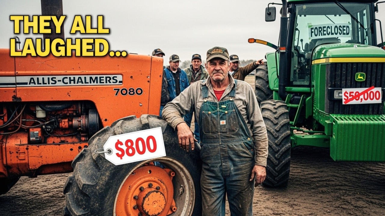 800 долларов за проклятый дом Allis-Chalmers 7080… В то время как 18% процентные ставки похоронил...
