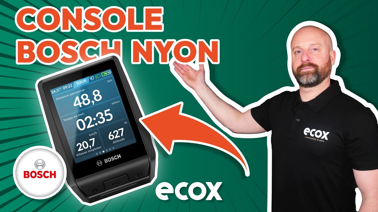 Comment utiliser la Console Bosch Nyon ? | Les Tutos Ecox