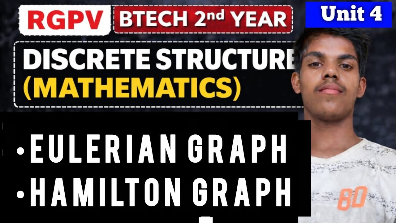 Eulerian vs Hamiltonian Graphs  Paths & Circuits| Difference & Example | Graph Theory Unit 4 | RGPV