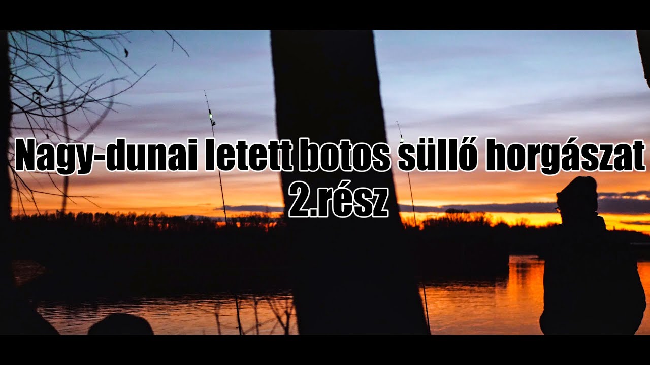 Nagy-dunai letett botos süllő horgászat!2.rész(2021)