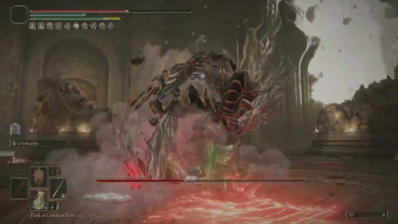 ELDEN RING | Maliketh Boss Fight | Casual Player's Imperfect Run