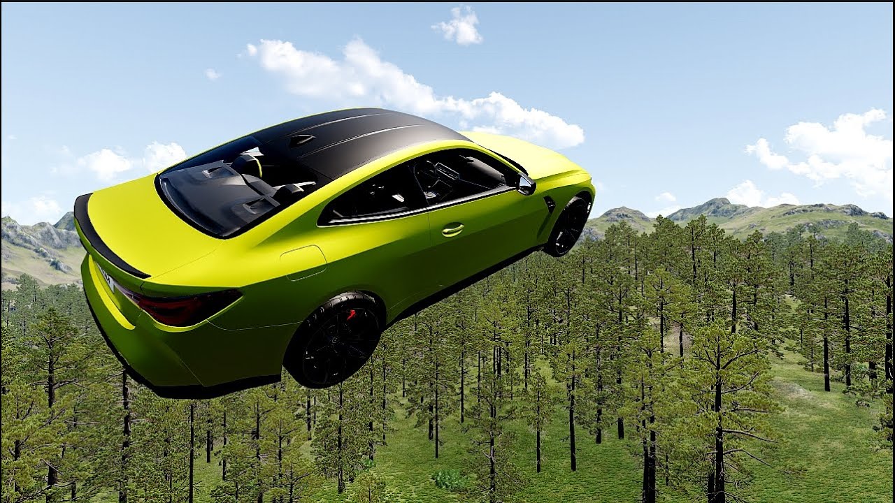 Realistic High-Speed Impact Physics Test #15 – Traffic Collision Simulation | BeamNG Drive
