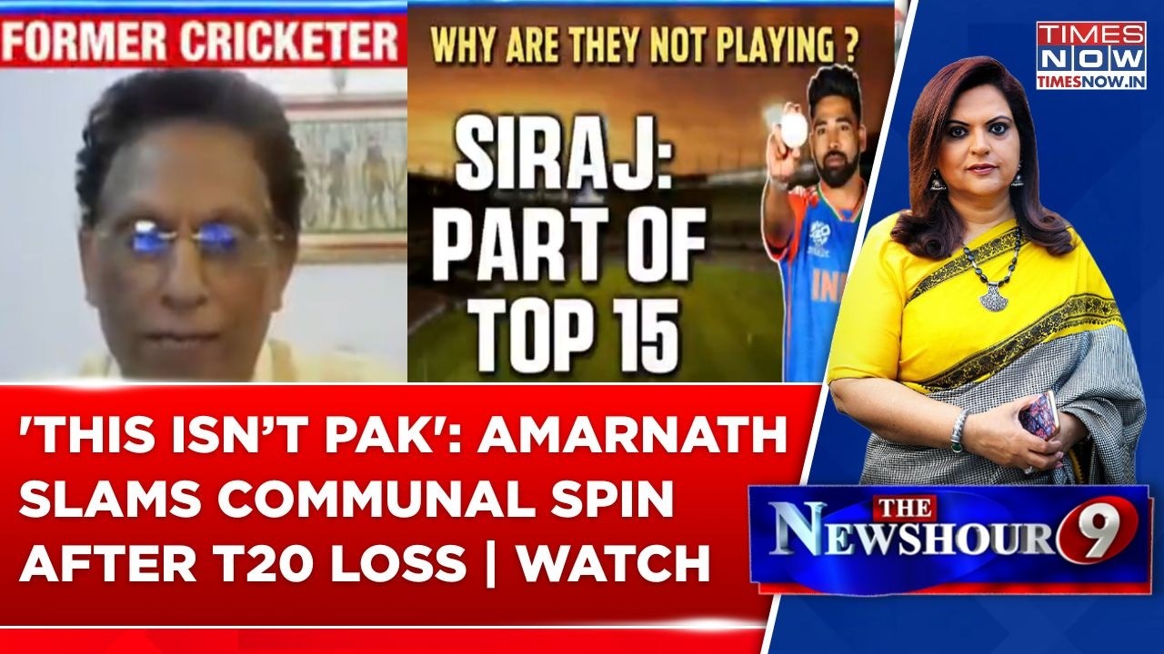 'This Is Not Pakistan…': Former Cricketer Hits Out At ‘Communal Spin’ After T20 Loss | WATCH