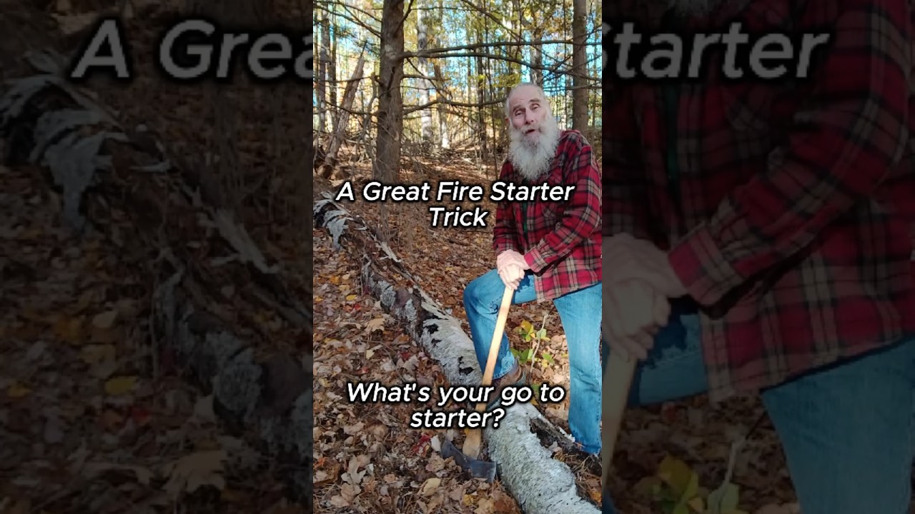 Birch Fire Starter - Part 1