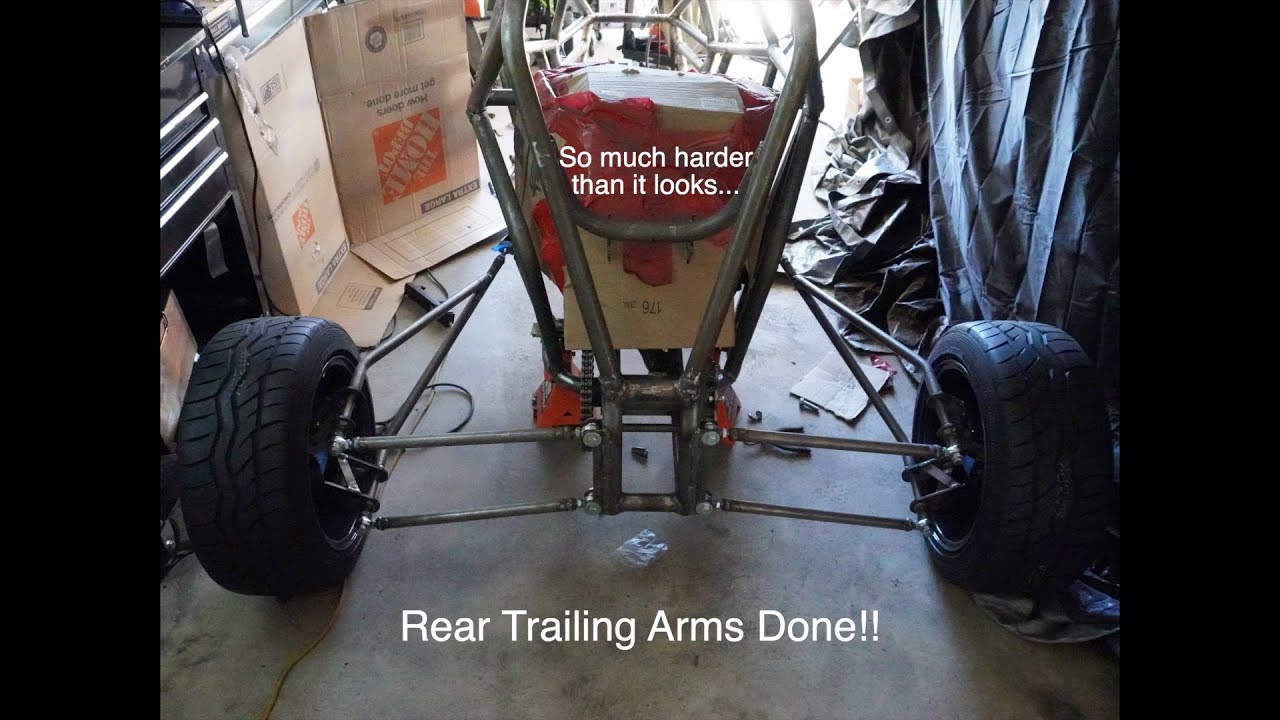 REAR TRAILING ARMS COMPLETE!!