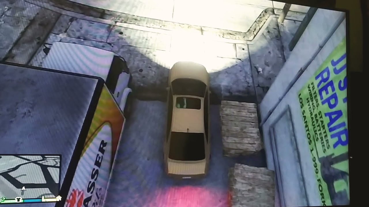 GTA5 教倒後泊車，左右調整泊車位置（廣東話教學）