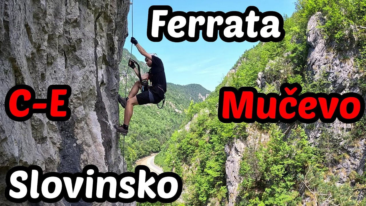 Ferrata Mučevo - 3 Lanové Mosty Pro Začátečníky I Pokročilé C - E