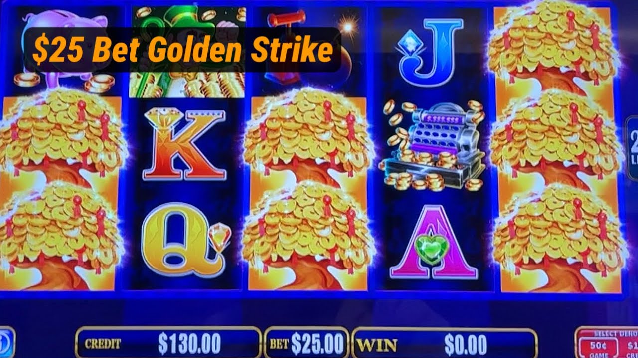 Risking Big Money on High Limit Golden Strike🫨(Part.1)
