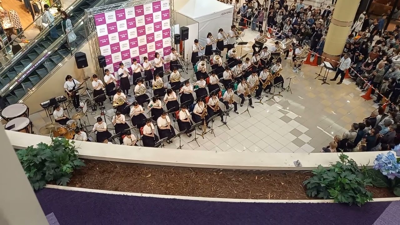 2025年5月6日旭川明成高校吹奏楽部西イオン