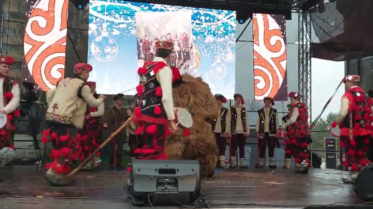 Ursul de la Bădeni la Festivalul de Datini și Obiceiuri de Iarnă din Iași, Ediția a LIV-a...❤️🐻