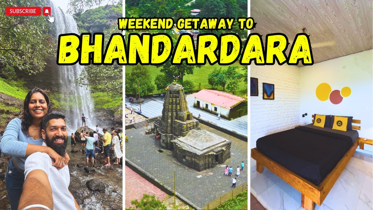 Exploring Bhandardara Tourist Places | Weekend Trip Near Mumbai | Travel Vlog