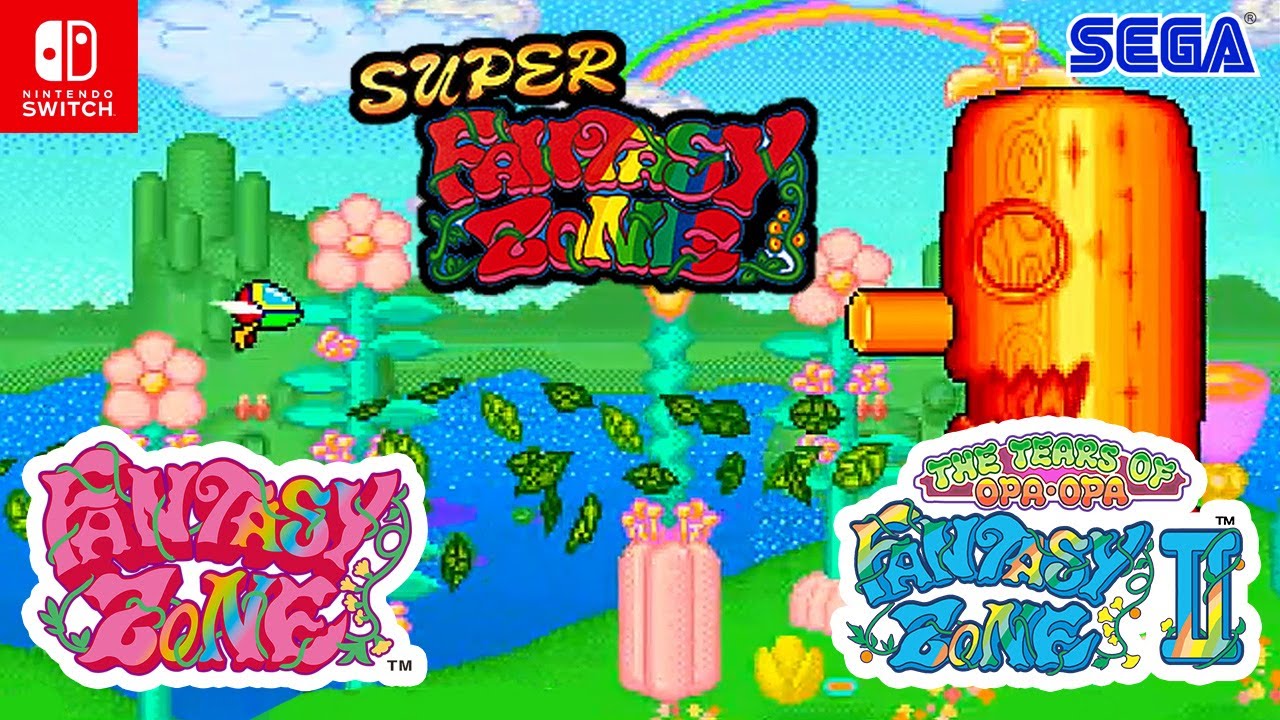 【SEGA】『ファンタジーゾーン』+『 [The Tears of OPA・OPA] ファンタジーゾーンⅡ』+『スーパーファンタジーゾーン』＿ハードモードクリア OP~ED