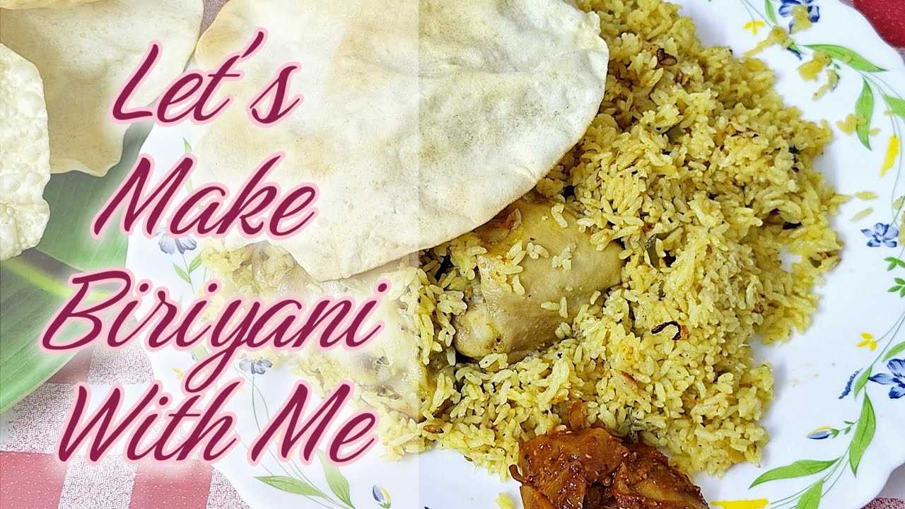 How to make Super Cooker Biriyani / Weekend Recipe | Nunuz Crafty Mom