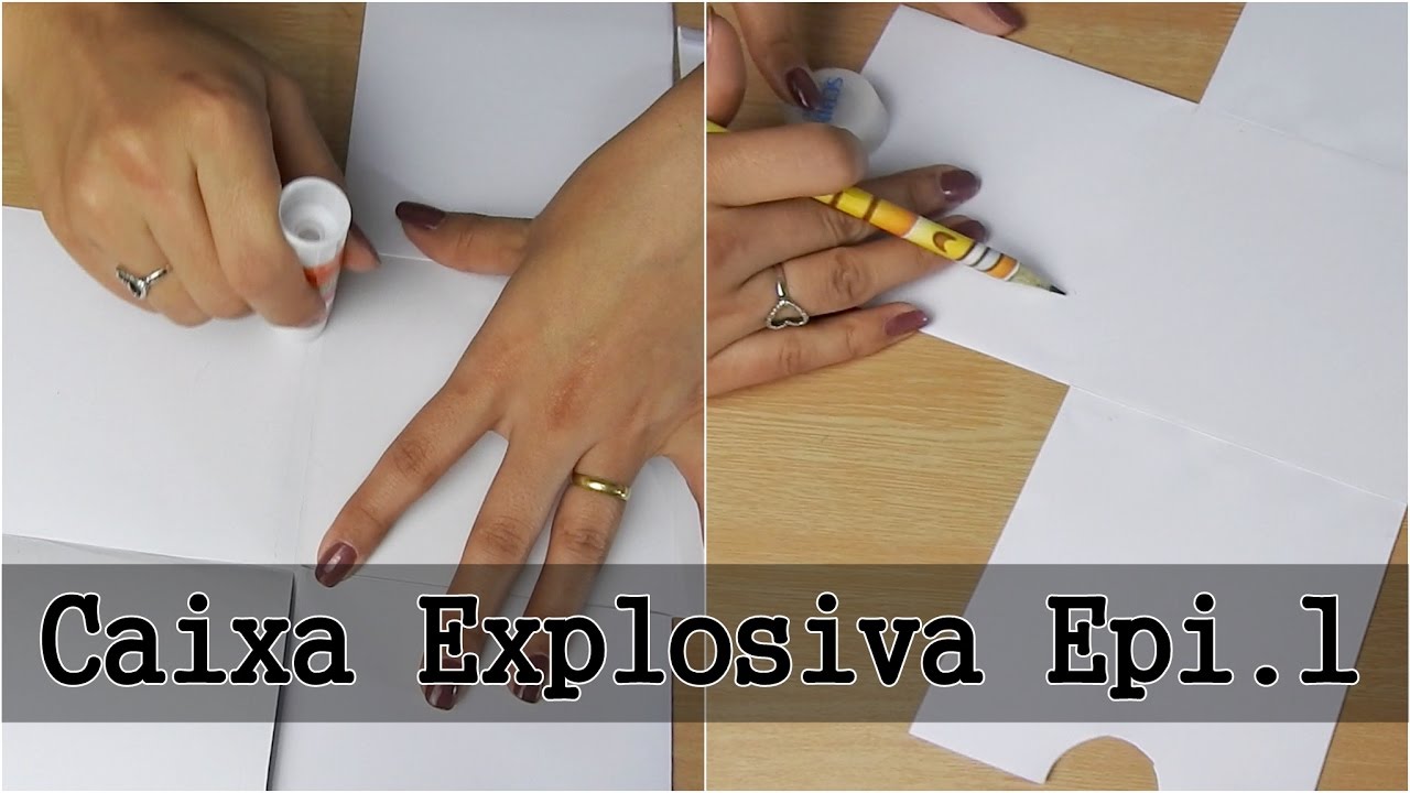 Passo a Passo CAIXA EXPLOSIVA | Como fazer | Ep. 1 - Por Sil Soares