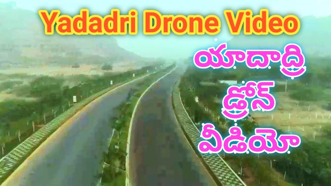 Yadadri Latest Drone Video | Yadadri Ariel View