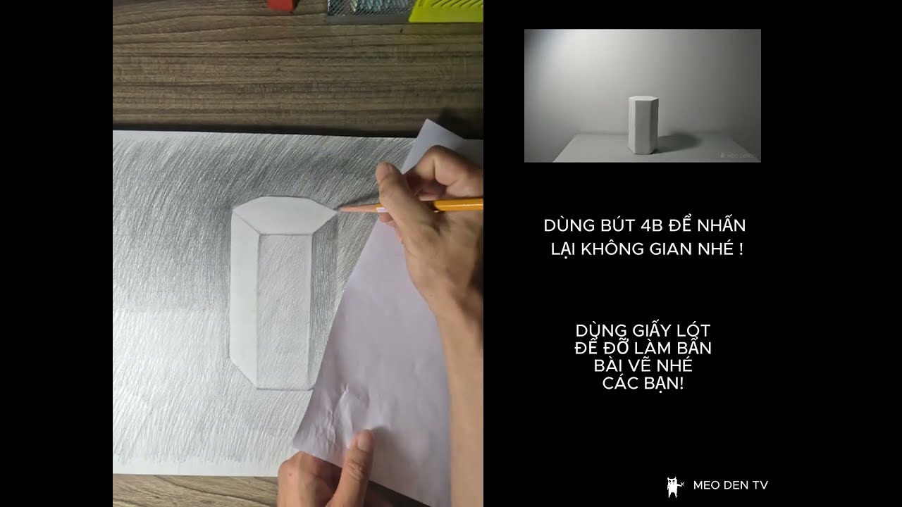 Bài 11: Vẽ Khối Trụ Lục Giác (Đứng)