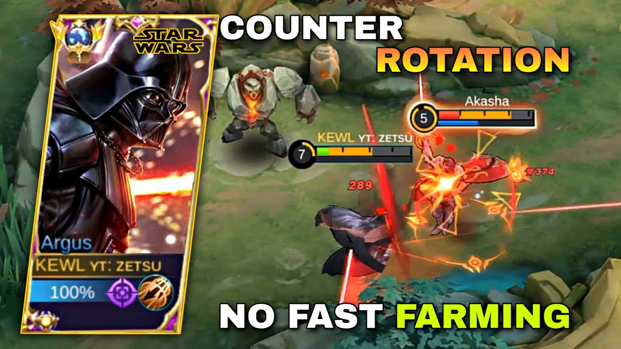 DISABLE FAST FARMING HERO WITH AGGRESSIVE COUNTER ROTATION | ARGUS BEST BUILD FOR EARLY DOMINATION 🔥