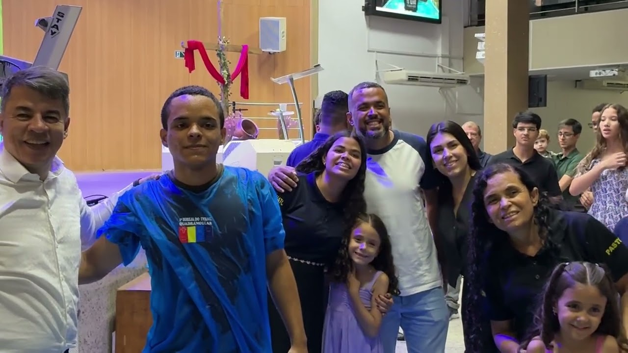 Batismo nas Águas 08 de Março 2026 #batismo #batismonaságuas 