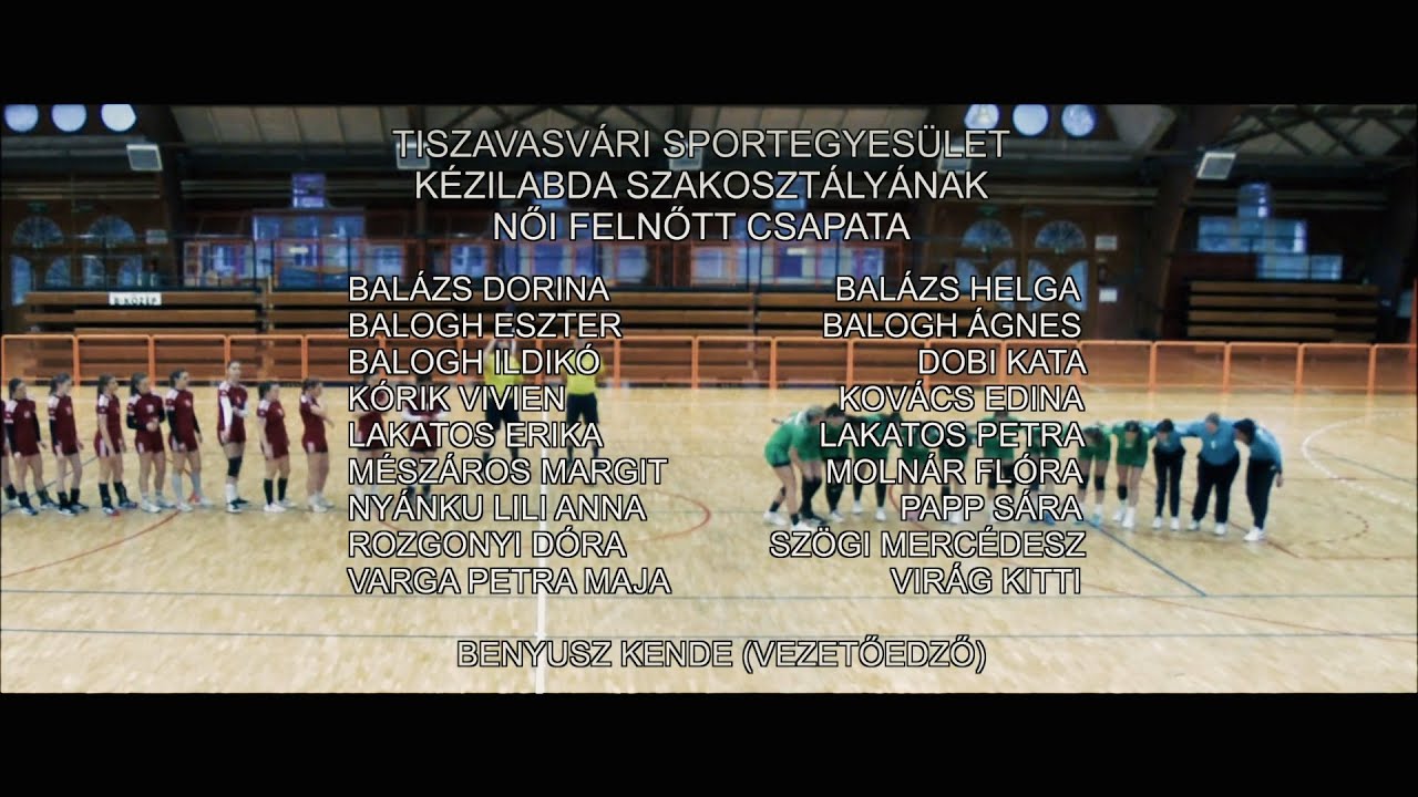 Bemutatkozik a Tiszavasvári Sportegyesület Női Kézilabda Csapata