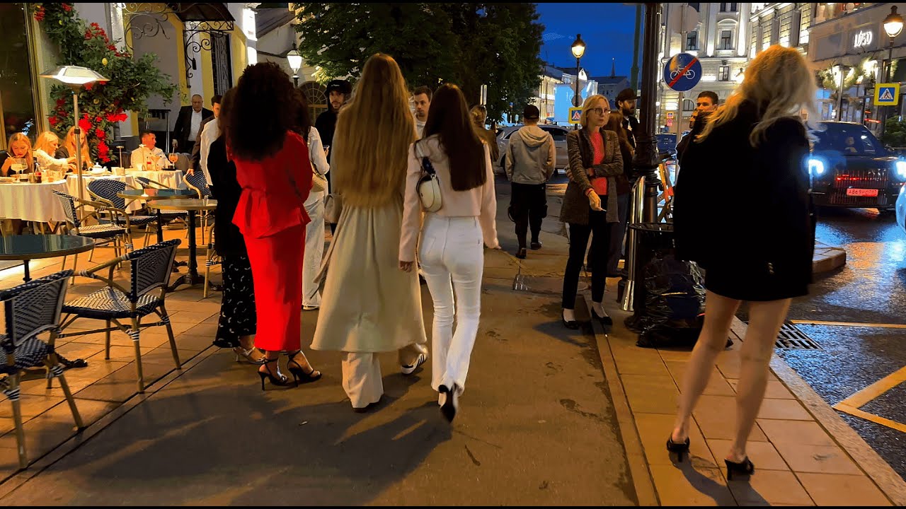 🔥 Moscow After Midnight 2025 Hot Russian Girls & Crazy Nightlife! 4K HDR
